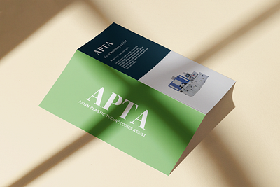 Trifold branding graphic design logo