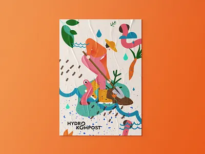 Hydrocompost compost earth gardening hydro rain soil worm