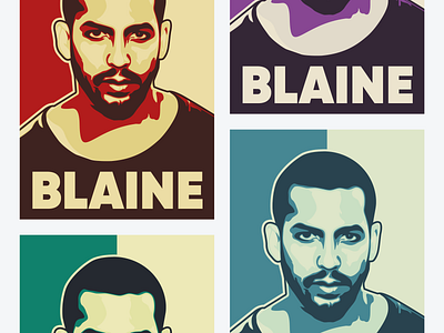 David Blaine - Illustration david blaine illustration illustrator magic