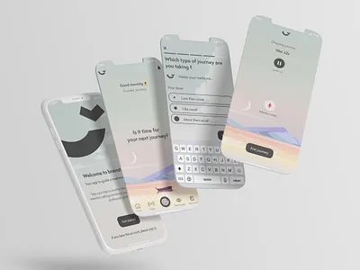 Medical journey & diary app UI app app design mood dairy ui ui designer uidaily uidesign uiux