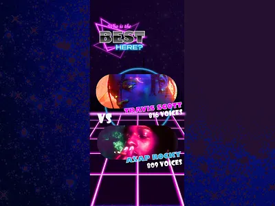 vote asaprocky deisgn illustrator music photoshop site travisscott ui uidesigner vote