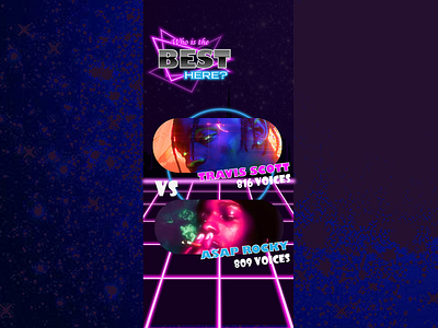 vote asaprocky deisgn illustrator music photoshop site travisscott ui uidesigner vote