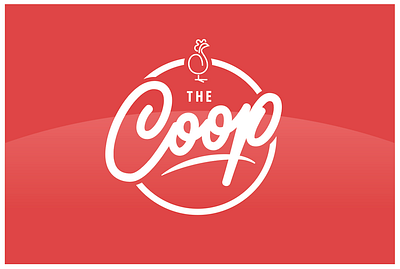 The Coop - Logo Lockup branding design food graphic design icon lettering logo monoline script type typography vector