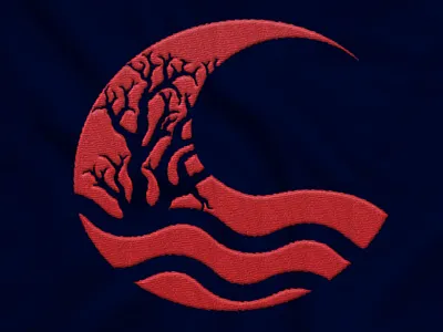 REEF - Logo mockup on tissue branding graphic design logo