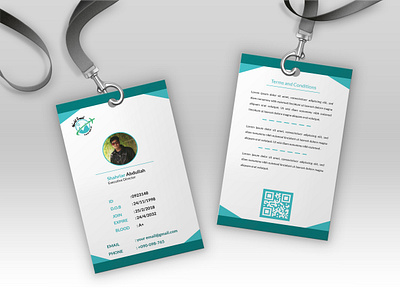 ID Card design 3d animation branding design graphic design id card illustration logo logo design ui vector