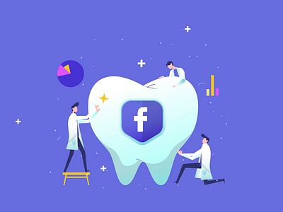 Dental Social Media - Motion Graphic animation character animation design flat design illustration minimalist motion graphics social media