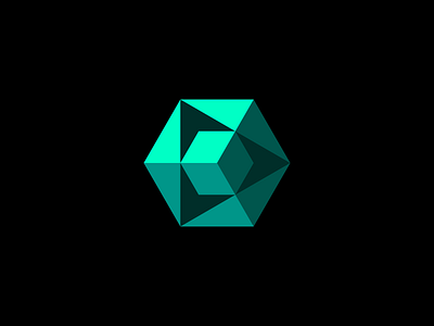 Blockmedia Logo Design V2 - Cube / Play Icon / Blockchain block blockchain crypto cube data design finance financial fintech geometric icon logo logodesign modern network saas software symbol tech technology