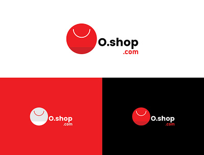 O shop logo graphic design icon logo letter logo logo design minimal logo o logo shop shop logo