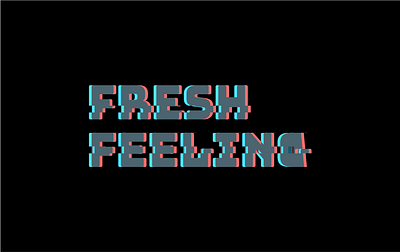 RESH FEELING sticker ui
