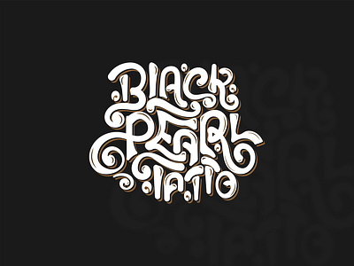 typography logo design black pearl tatto caligraphy logo creative wordmark custom font custom hand made logo custom typography grafitti logo graphic design hand drawn lettering logo illustration letter logo design logo logo design logo redesign professional logo designer tatto company logo typography logo wordmark logo design