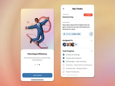 Project Management App- MPN animation app ui apps design business cover design dailyuichallenge design graphic design illustration inspiration logo ui