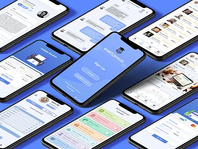 Tutor App user interface design