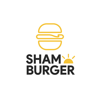 Shamburger Logo branding design flat design icon logo logo design logogram