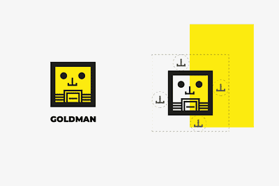 GOLDMAN - logo branding design graphic design identity illustration logo logo design logos logotype