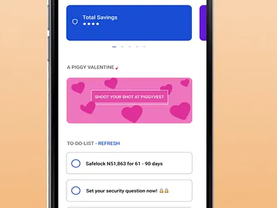 Piggyvest mobile app recreated branding design illustration ui ux
