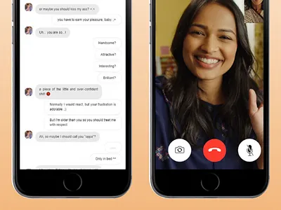 Chat me app branding design typography ui ux