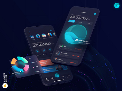 Finance App - Exploration app design finance mobile pay payment statics typography ui ux uzbekistan web