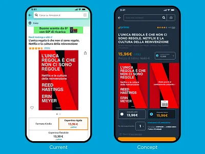 Amazon App - Concept UX app concept design mobile userexperience ux