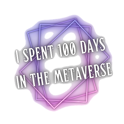 I SPENT 100 DAYS IN THE METAVERSE DESIGN FOR TSHIRT apparel design metaverse product design shirt t shirt t shirt t shirt illustration tee tees teeshirt tshirt tshirt art tshirt designer tshirt graphics tshirtdesign virtual reality vr