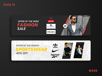 Daily UI Challenge - Advertisement add adds advertisement appui banner banners branding dailyui dailyuichallenge dark theme day 98 day 98 advertisement design graphic design illustration light theme poster ui uidesign uiux