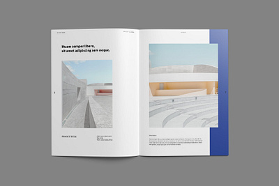 Architectural Portfolio Brochure Template annual report architectural architectural portfolio brochure template catalog clean design identity illustration indesign layered lookbook magazine minimalist multipurpose portfolio portfolio brochure print printable template