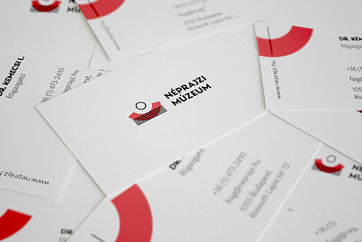 Hungarian Ethnographic Museum brand brand design branding buisness card design graphic design layout design logo