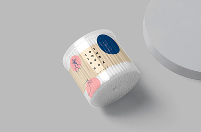 Creative Ear Bud Mockup branding bud creative design design template designs ear illustration logo mockup psd psd mockup web