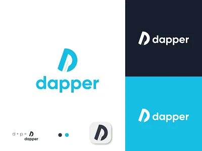 DP Logo - Dapper logo brand brand identity branding business logo company logo creative logo d letter logo dp dp letter dp letter logo dp logo dp logo design finance logo kitchen logo letter mark logo logo logo design modern logo p letter logo resturant logo