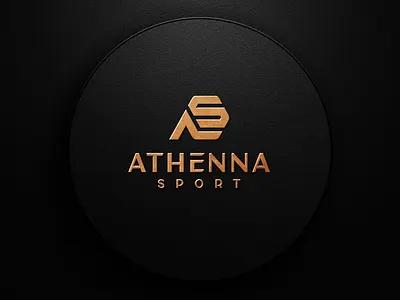 ATHENA SPORT asmonogram branding corporate design graphic design grid illustration initial initial logo logo monogram
