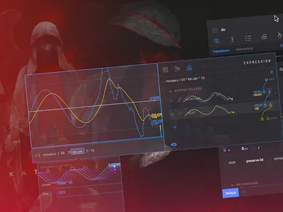Visual Expression Editor charts data visualization design graphs ux