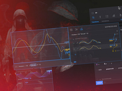 Visual Expression Editor charts data visualization design graphs ux