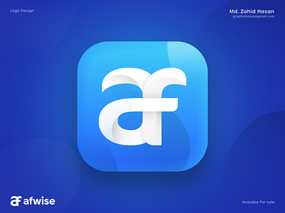 AF Letter App Logo Design af icon af logo app icon app logo design branding creative nfts logo crypto design ecommerce gradient logo logo design meta world metaverse logo modern logo nft marketplace nft product nfts virtual logo virtual reality