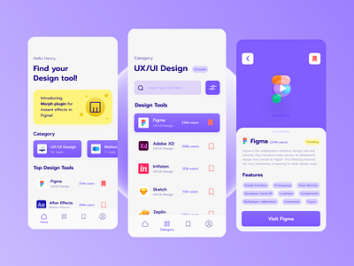 Design tools app UI design animation app branding design designtools dribbble illustration logo minimal sketch ui ux vector zeplin