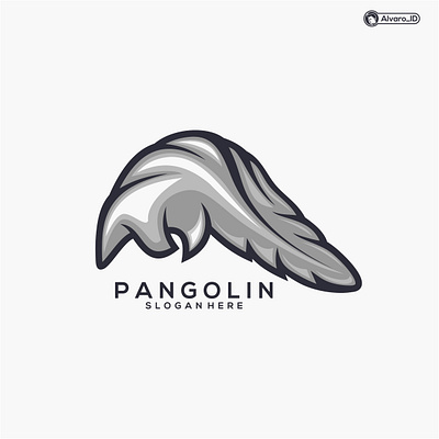 pangolin logo vector animation brand design branding design graphic design icon illustration logo vector