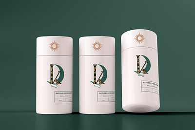 Kyndr Natural Deodorant Packaging Design branding design graphic design icon illustration logo packaging typography ui ux vector