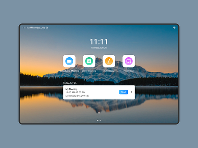 MeetingPad meeting pad ui ux