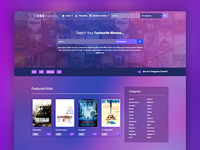 Movie Wordpress Elementor Themes Design
