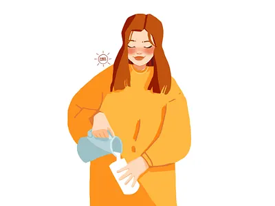 Good morning! 2d app art artist character character design characters colorful creative design digital art draw illustration illustrations for design logo minimal photoshop projects simplycooldesign web design