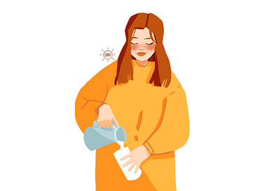 Good morning! 2d app art artist character character design characters colorful creative design digital art draw illustration illustrations for design logo minimal photoshop projects simplycooldesign web design