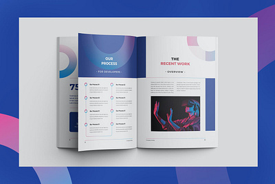 Company Profile 2022 a4 abstract agency annual annual report business cmyk company company profile company profile 2022 corporate creative indesign infographic modern portfolio profile report trend trendy