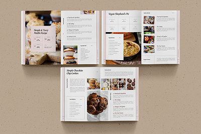 Recipe Cookbook Templates Indesign baking blogger branding brochure chef cookbook cooking design ebook food foodie indesign kitchen magazine recipe recipe cookbook recipe cookbook templates recipes restaurant template