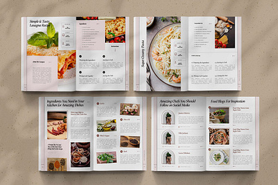 Recipe Cookbook Templates Indesign baking blogger brochure chef clean cookbook cooking design ebook food foodie indesign kitchen magazine recipe recipe cookbook recipe cookbook templates recipes restaurant template