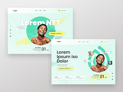 Design for NFT branding design figma product page ui ui designer ux web design