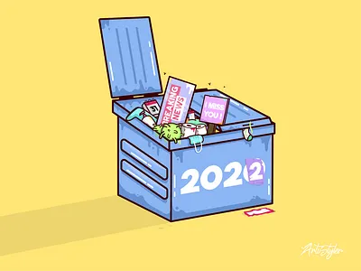 Years continue bin covid19 cute design illustration mask meme news vaccine vector