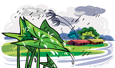 Rainy Day Bangladesh II Illustration by Delowar ripon bangladesh bangladesher borsha borsha branding cgwork delowarriponcreation design digitalart drawing illustration logo nature of bangladesh rain rainy day season bagladesh season of bangladesh sketchart ui village of bangladesh