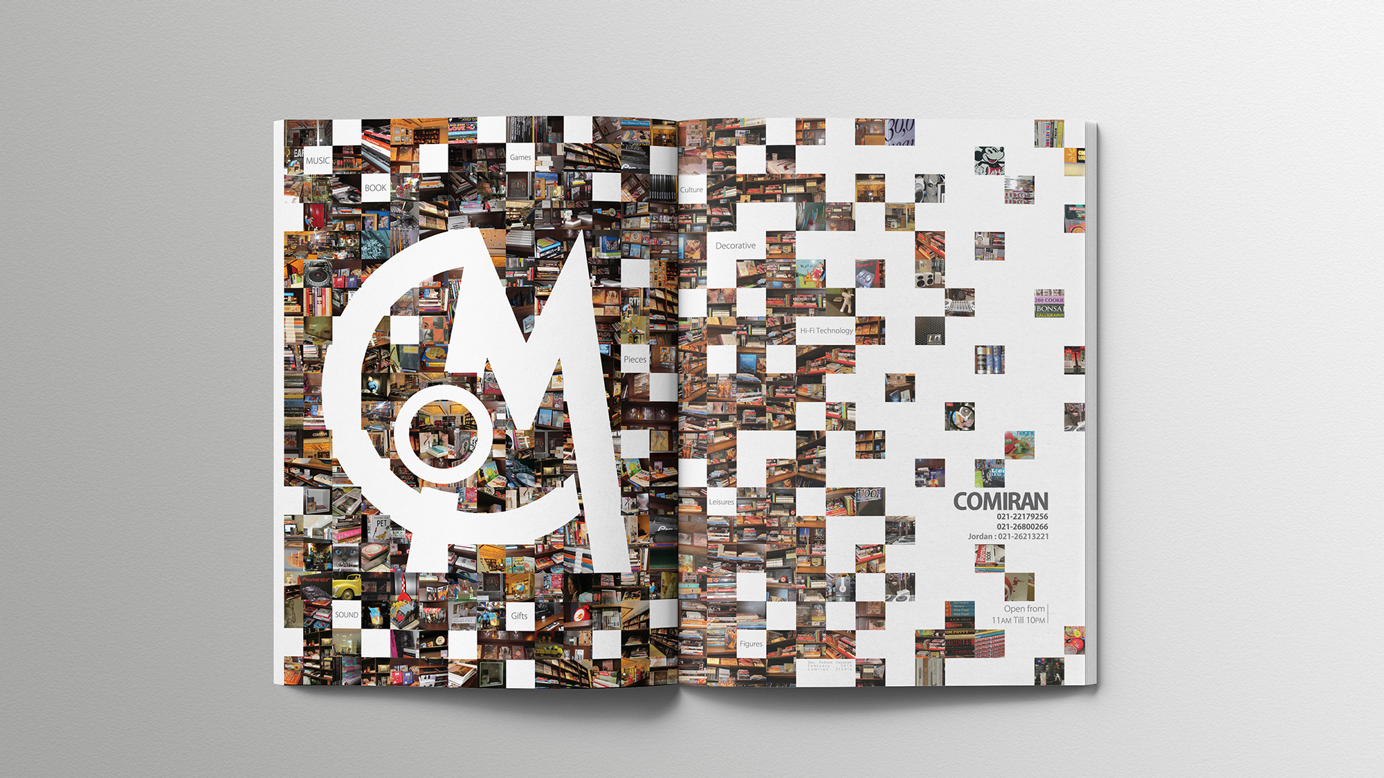 Example of COMIRAN Magazine Ad. ( Everything you want, Find in Comiran)