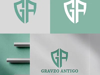 GA Monogram 3d animation branding graphic design logo brand manitgraphics motion graphics