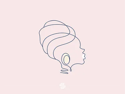 LineArt Beauty beautiful beauty design esthetic flat health icon illustration lady line lineart logo minimal simple vector wellness woman