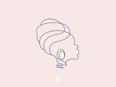 LineArt Beauty beautiful beauty design esthetic flat health icon illustration lady line lineart logo minimal simple vector wellness woman