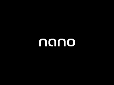 Nano brand branding branding and identity clean design identity letterform letters logo logo design logotype minimal modern product saas startup tech vector visual identity wordmark